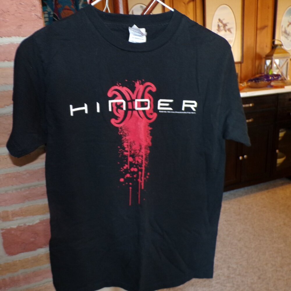 Hinder concert t-shirt